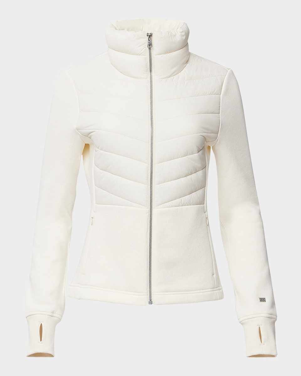 Quilted Hybrid Jacket